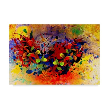 Ata Alishahi 'Color Explosion 14' Canvas Art,30x47